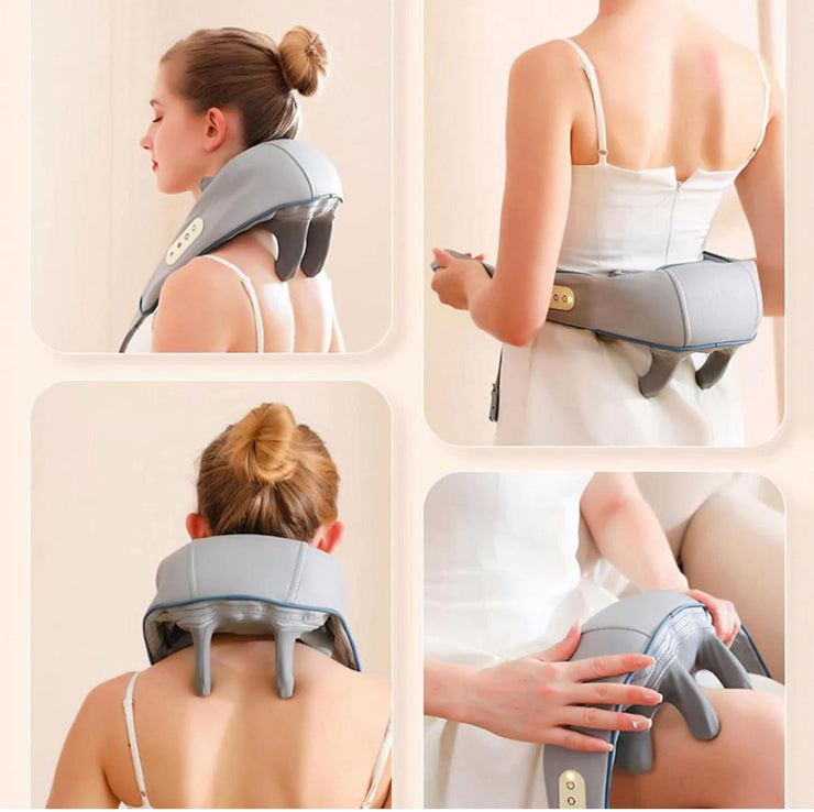 Massaggiatore Cervicale Intelligente con Calore – Relax e Benessere Ovunque