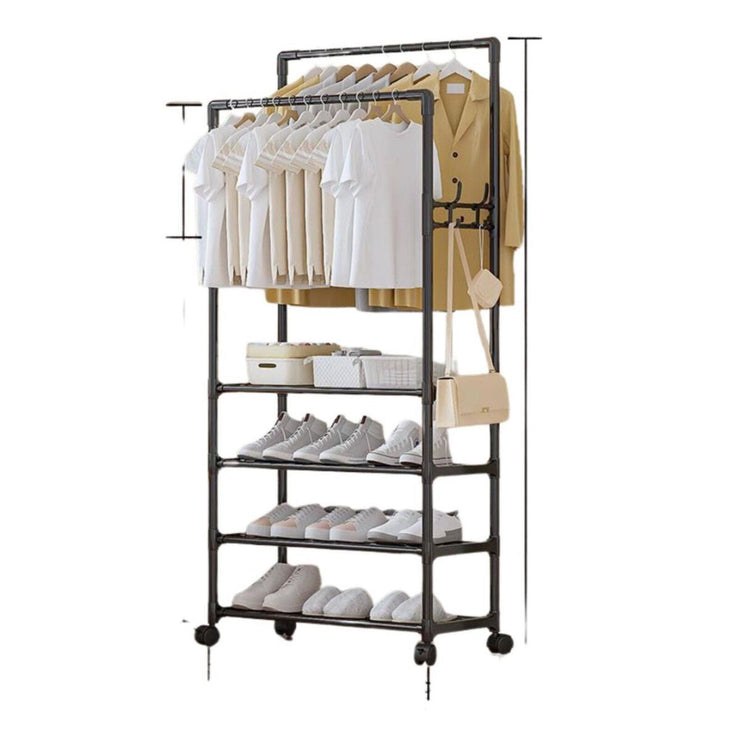 Appendiabiti con Ripiani Multilivello