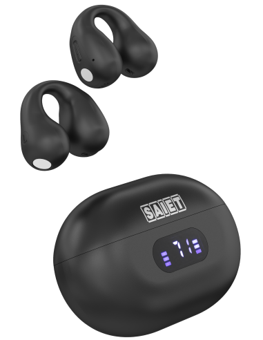 Earbuds – Cuffie wireless anti-caduta con vestibilità stabile e suono cristallino