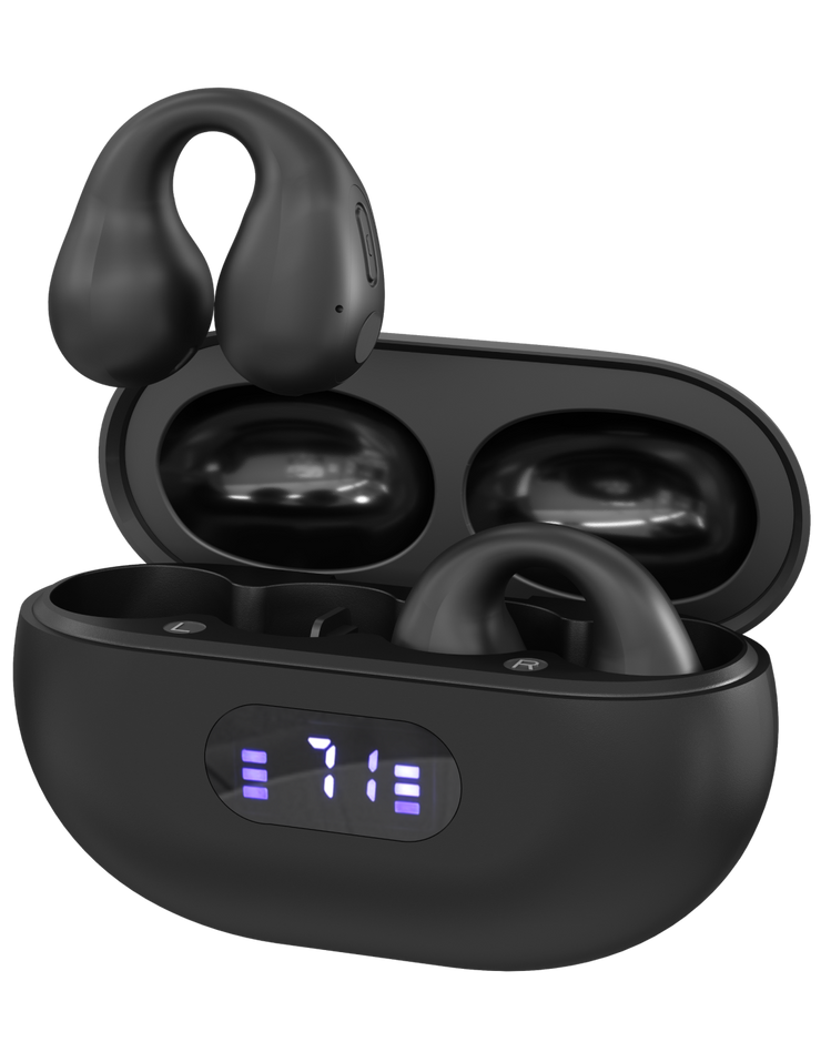 Earbuds – Cuffie wireless anti-caduta con vestibilità stabile e suono cristallino