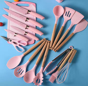 Set Utensili da Cucina Completo con Coltelli e Accessori