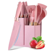 Set Utensili da Cucina Completo con Coltelli e Accessori