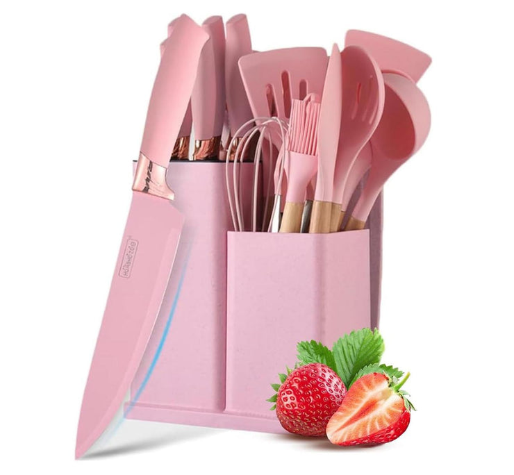 Set Utensili da Cucina Completo con Coltelli e Accessori