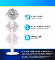 Ventilazione su Misura: Altezza Regolabile per Ogni Esigenza